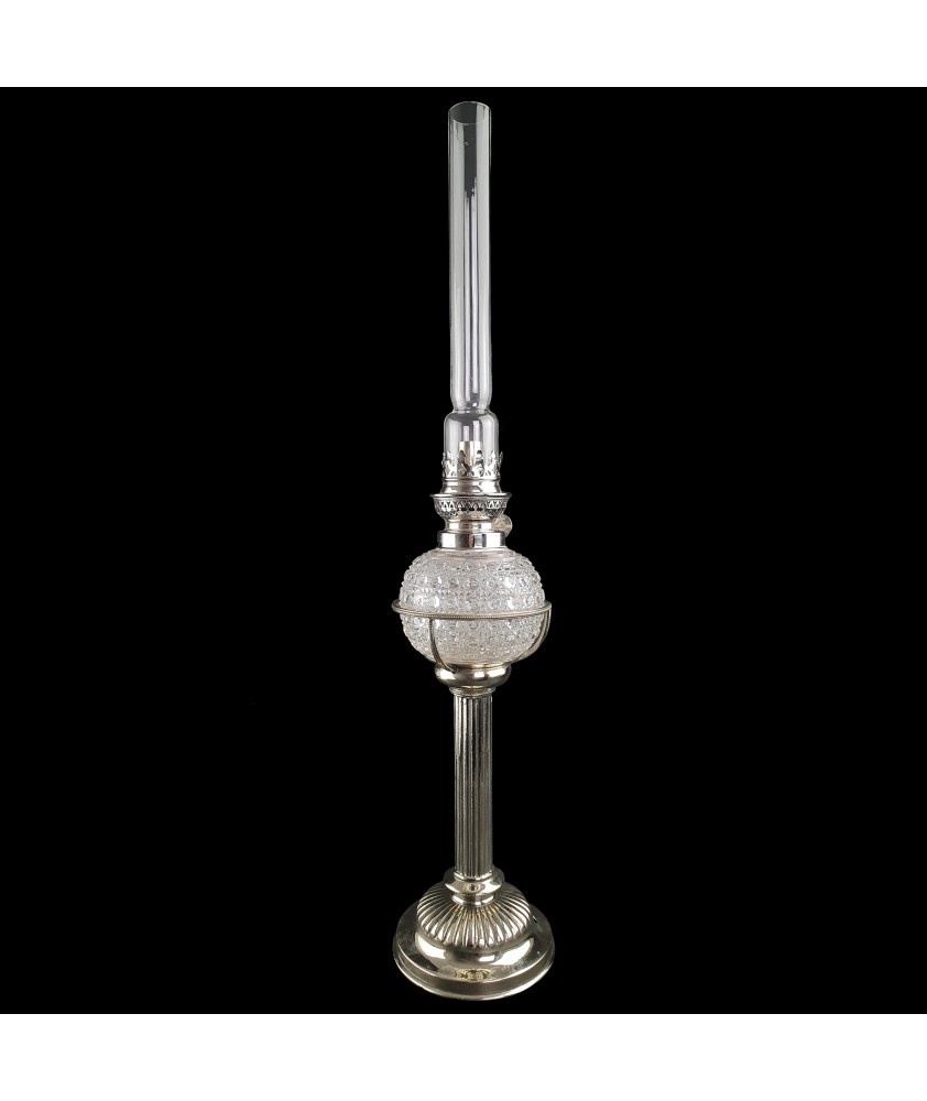 Complete Chrome Oil Lamp with Kosmos Burner
